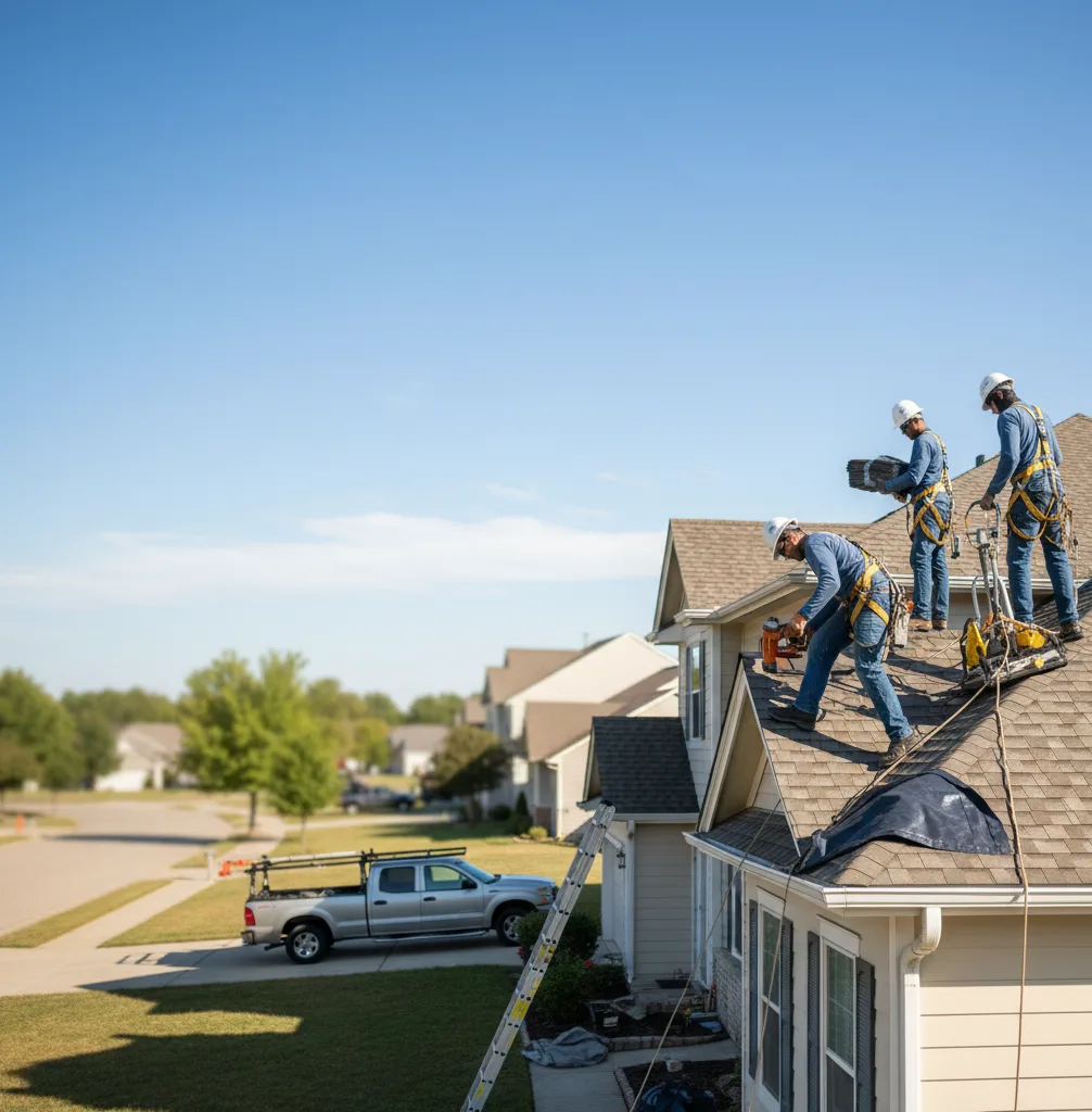 Roof Repair in Leavenworth